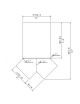 101,6 mm / 152,4 mm - 2 en 1 (Y) aluminio REDOX