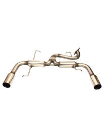 RC RACING reference ET301-GN Stainless steel exhaust silencer
