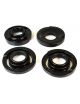 Kit 2 inserti rigidi POWERFLEX BLACK SERIES riferimento PFR5-4612BLK