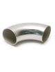 Codo 90Â° 1.5D soldado laminado en acero inoxidable 304, diÃ¡metro exterior 51 mm, espesor 1.25 mm