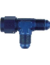 DASH 4 (JIC 7/16") 3-weg metnector: 2 mannelijke poorten + 1 vrouwelijke poort