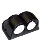 Right-hand bracket for 2 gauges, 52mm diameter, for dashboard/flat surface