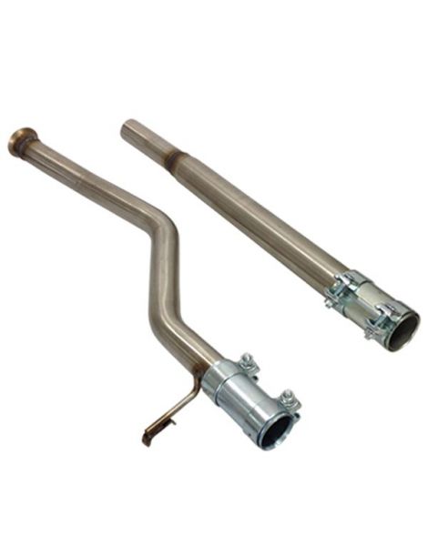 RC RACING Referenz TI-183S Mittelauspuff aus Edelstahl