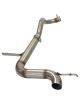 NÃºmero de pieza RC RACING ET362-GA Silenciador de escape de acero inoxidable