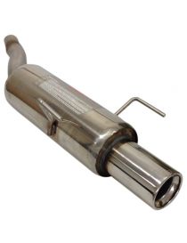 RC RACING reference ET264 Stainless steel exhaust silencer