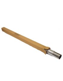 Tubo de acero inoxidable 304 de 60,3 mm de diÃ¡metro y 1 m de longitud.