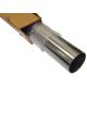 Tubo de acero inoxidable 304 de 57 x 1,5 mm, 1 m de longitud