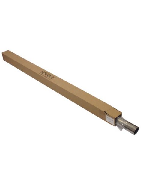 Tubo de acero inoxidable 304 de 42,4 x 1,5 mm, 1 m de longitud