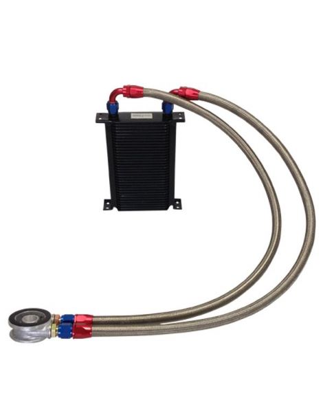 kit de enfriador de aceite de matriz BREEZY DASH10 de 115 mm y 34 filas, placa estndar MOCAL