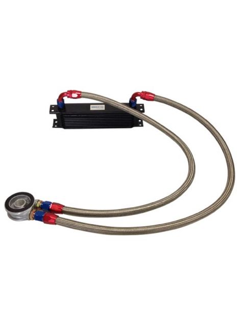 kit radiador aceite 10 rangÃ©es DASH10 matrice 235mm plaque MOCAL standard