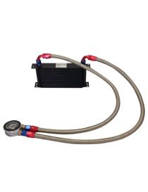 Kit radiatore olio a matrice BREEZY DASH10 da 235 mm a 19 file, piastra standard MOCAL