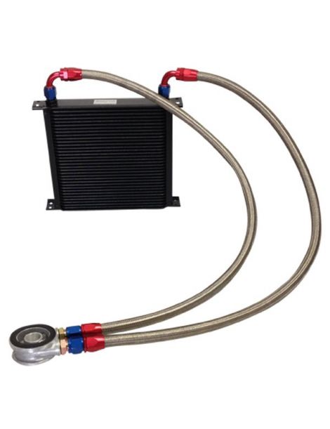 Kit radiatore olio a matrice BREEZY DASH10 da 235 mm a 34 file, piastra standard MOCAL