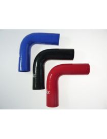35mm - 90A silicone elbow, 3-ply REDOX, length 150mm
