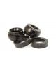 Satz m. 2 POWERFLEX BLACK SERIES Stoßdmpferlagern (10 mm) für die Vorderachse des AUDI S3 (8L), 1.8T