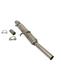 Silenciador de escape de acero inoxidable RC RACING referencia ET37-GN