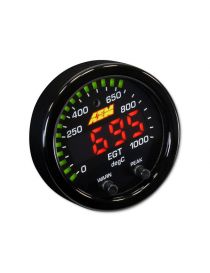 Manometro EGT 0-1000°C X-Series AEM digitale sfondo nero