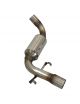 NÃºmero de pieza RC RACING TI-2-89C Escape intermedio de acero inoxidable