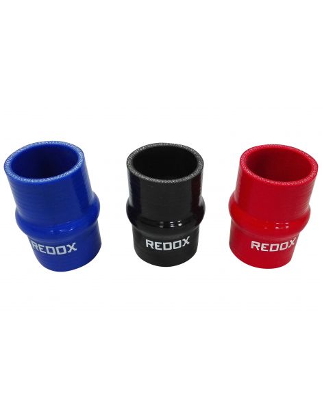 51 mm - Manguito amortiguador de joroba de silicona de 3 capas, longitud: 100 mm