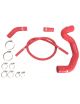 PEUGEOT 306 1.9 TD kit de 4 mangueras de agua de silicona REDOX