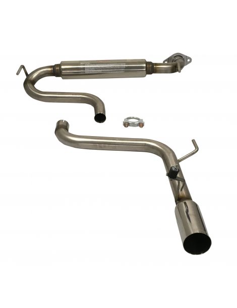 Silenziatore di scarico in acciaio inox RC RACING riferimento ET233-GN