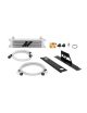 Kit radiateur d'huile thermostatique MISHIMOTO gris pour SUBARU Impreza WRX (GD) 2.0 Turbo AWD EJ205 218cv, 225cv 12/2000-