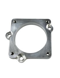 Aluminum flange for adapting the throttle body to the Clio II RS - C2 VTS intake manifold, without screws