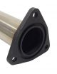 Tube afrique/ decatalyseur inox RC RACING reference TS119S