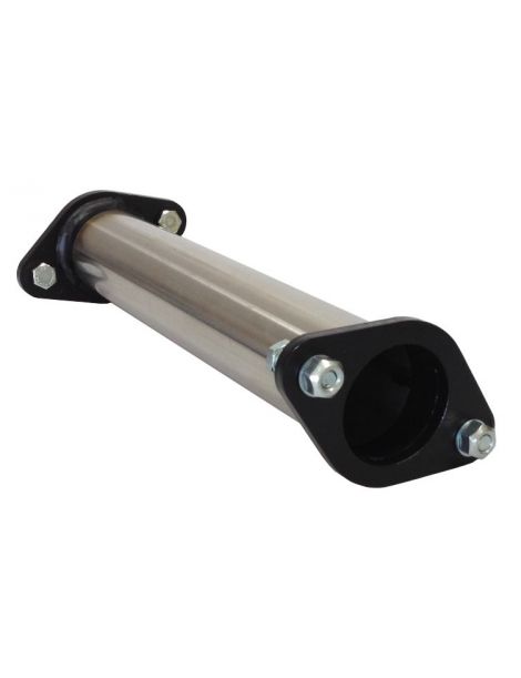 Tubo de descat/convertidor catalÃ­tico de acero inoxidable RC RACING, referencia TS174A