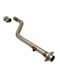 Tubo de descatizador/convertidor catalÃ­tico de acero inoxidable RC RACING, referencia TS262S