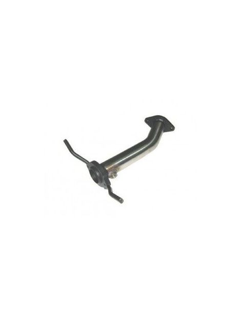 pTubo decat/convertitore catalitico in acciaio inossidabile RC RACING, riferimento TS197/p