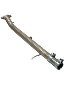 pTubo decat/convertitore catalitico in acciaio inossidabile RC RACING, riferimento TS366/p