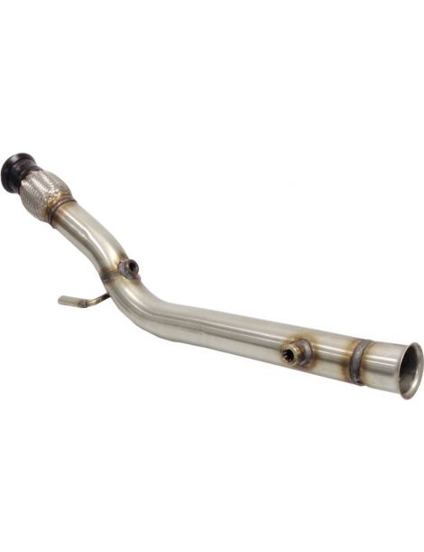 Tubo de descat/convertidor catalÃ­tico de acero inoxidable RC RACING, referencia TS278