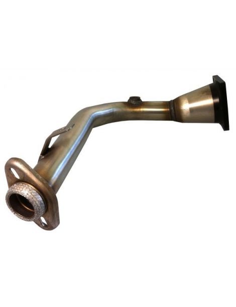 Tubo de descat/convertidor catalÃ­tico de acero inoxidable RC RACING, referencia TS261
