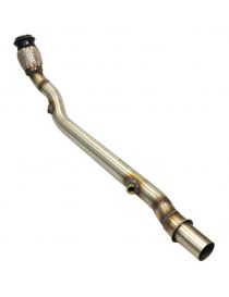 Tubo de descatizador/convertidor catalÃ­tico de acero inoxidable RC RACING, referencia TS100A