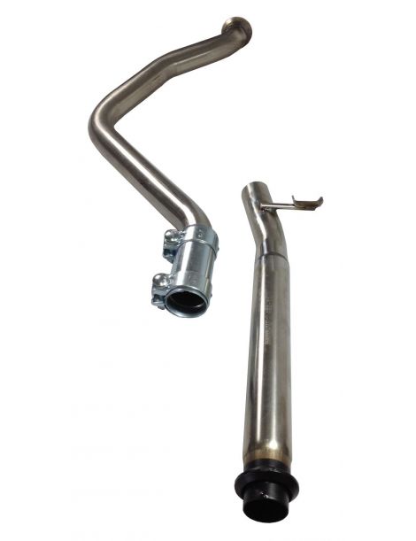 RC RACING reference TI-289S Intermediate Stainless Steel Exhaust