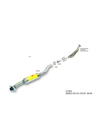 Tube afrique/ decatalyseur inox RC RACING reference TS83