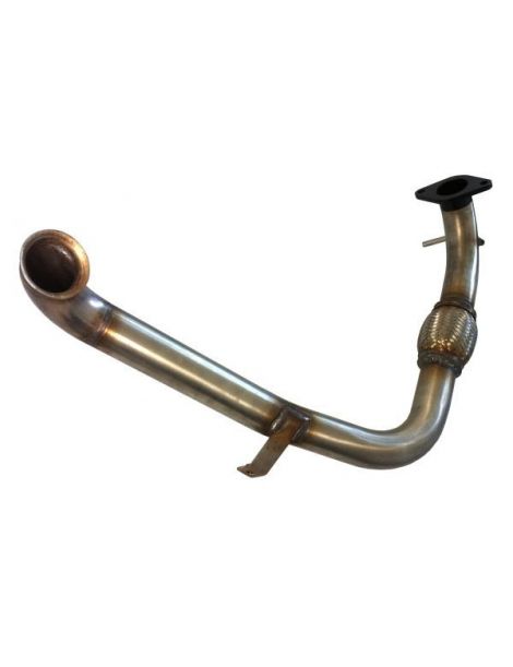 pTubo decat/convertitore catalitico in acciaio inossidabile RC RACING, riferimento TS336/p