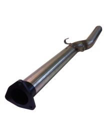 Tubo de descat/convertidor catalÃ­tico de acero inoxidable RC RACING, referencia TS281