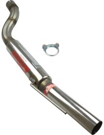 RC RACING reference and156-GN Stainless steel exhaust silencer