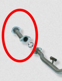 Silencieux inox Groupe N RC RACING reference KET166-GN