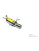 Silenziatore di scarico in acciaio inox RC RACING riferimento ET231-GN