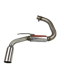 RC RACING Referenz ET294B-GN Edelstahl-Auspuffschalldämpfer