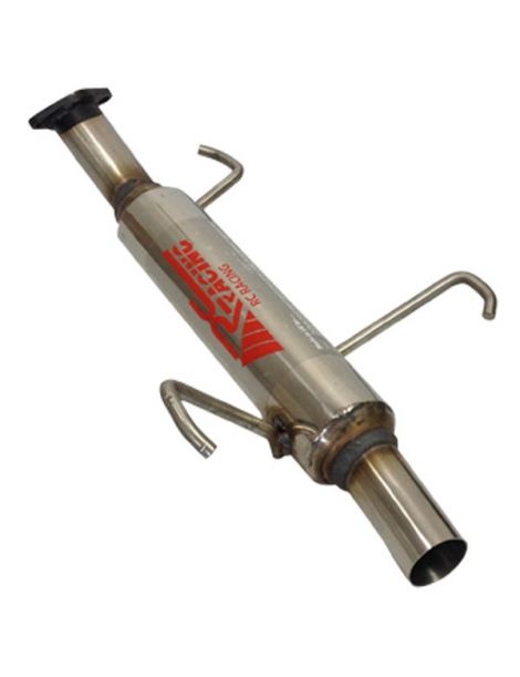 Silenziatore di scarico in acciaio inox RC RACING riferimento ET295-GN