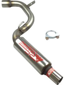 RC RACING reference and298-GN Stainless steel exhaust silencer