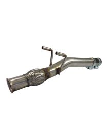 Tube afrique/ decatalyseur inox RC RACING reference TS355