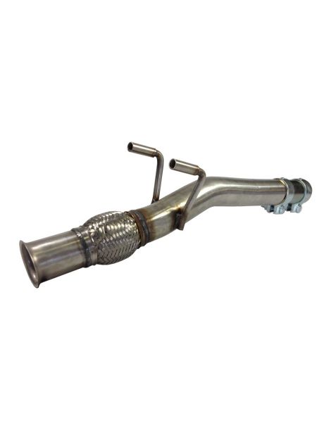 Tube afrique/ decatalyseur inox RC RACING reference TS355