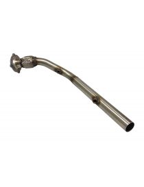 pTubo decat/convertitore catalitico in acciaio inossidabile RC RACING, riferimento TS211/p