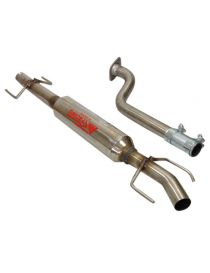 RC RACING Referenz TI-115C Mittelauspuff aus Edelstahl