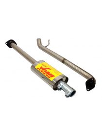 Escape intermedio de acero inoxidable TI-84C de referencia RC RACING