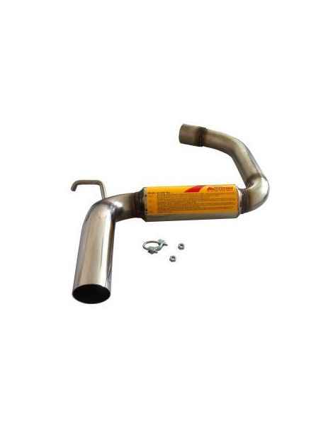 RC RACING reference and294-GN Stainless steel exhaust silencer